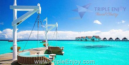 TE081 : ทัวร์มัลดีฟส์ แพ็คเกจทัวร์มัลดีฟส์ 4 วัน 3 คืน (PG) [ พัก Centara Grand Island Resort Maldives ]