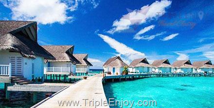 TE082 : ทัวร์มัลดีฟส์ แพ็คเกจทัวร์มัลดีฟส์ 5 วัน 4 คืน (PG) [ พัก Centara Grand Island Resort Maldives ]